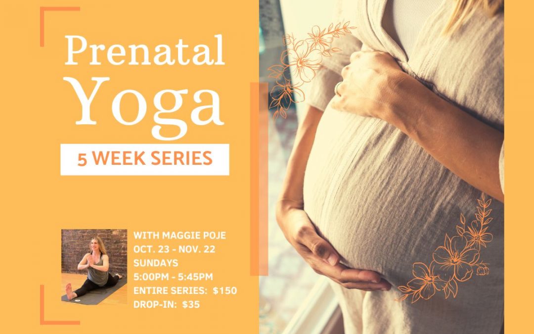 October Prenatal Yoga Series