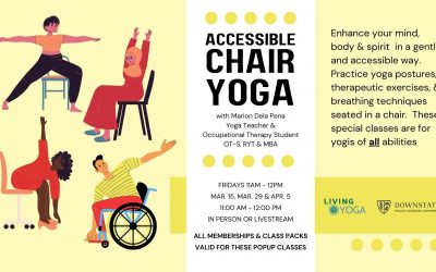 New Chair Yoga Pop-Up Classes