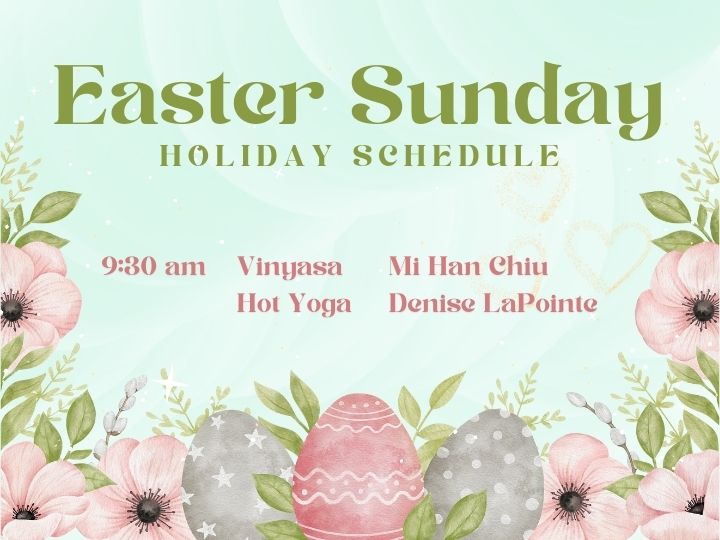 Practice With Us on Easter Sunday