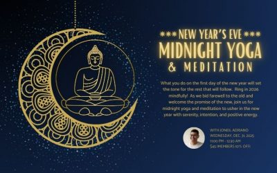 Welcome 2026 on Your Mat, Not Your Couch